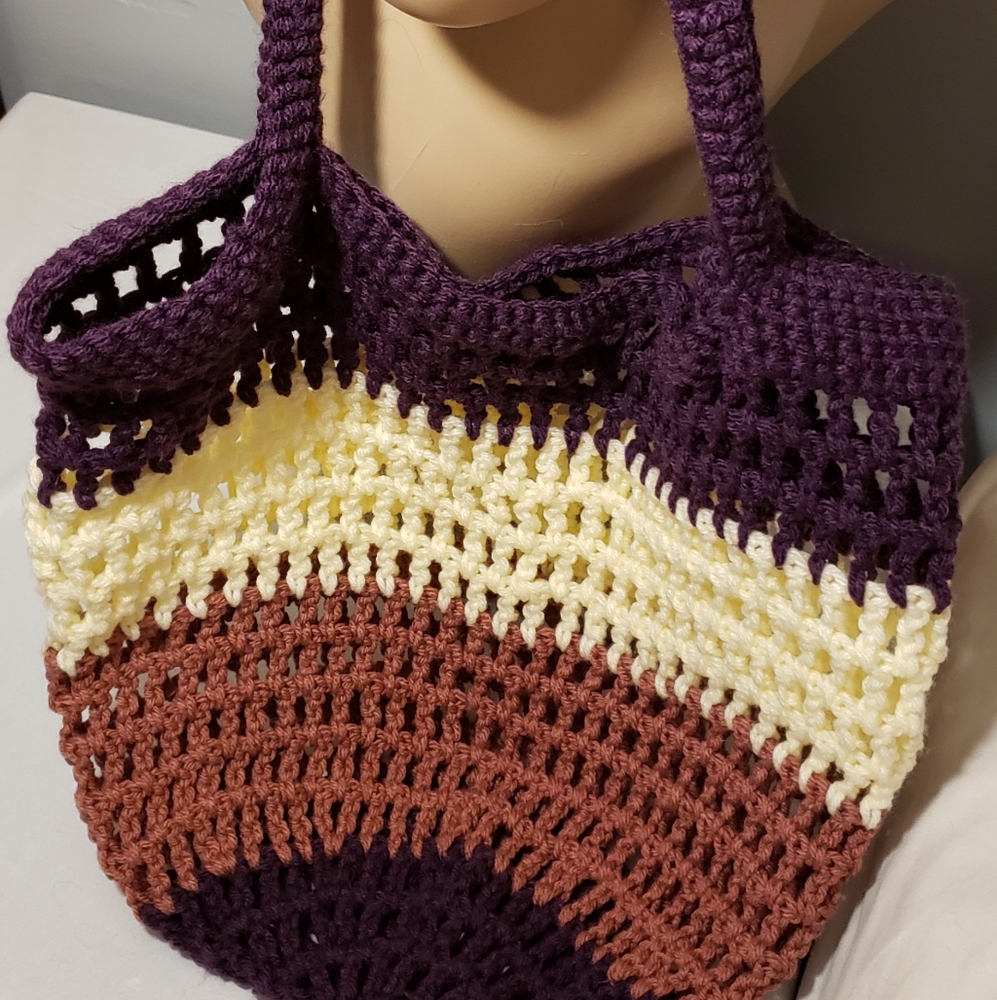 🏖🎡⛺Hand Made Market Bag⛺🎡🏖